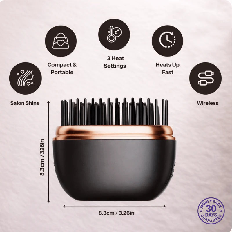 Elvora™ Mini Heated Hair Straightener